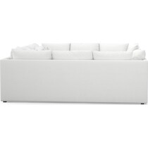 nest white sectional   