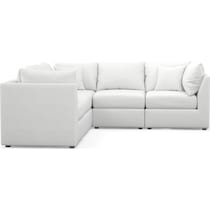 nest white sectional   