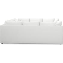 nest white sectional   