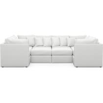 nest white sectional   