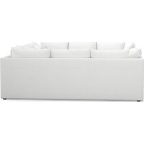nest white sectional   