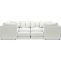 nest white sectional   