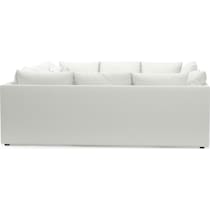 nest white sectional   