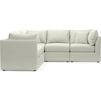 nest white sectional   