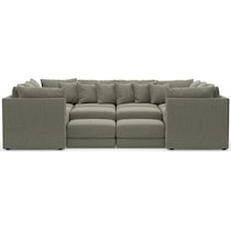 nest white sectional   