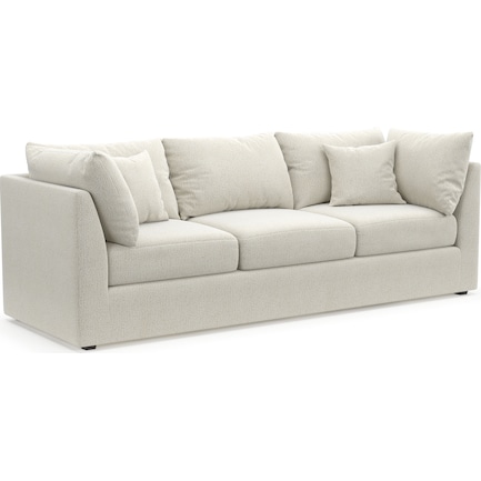 Nest Foam Comfort Sofa - Sherpa Ivory