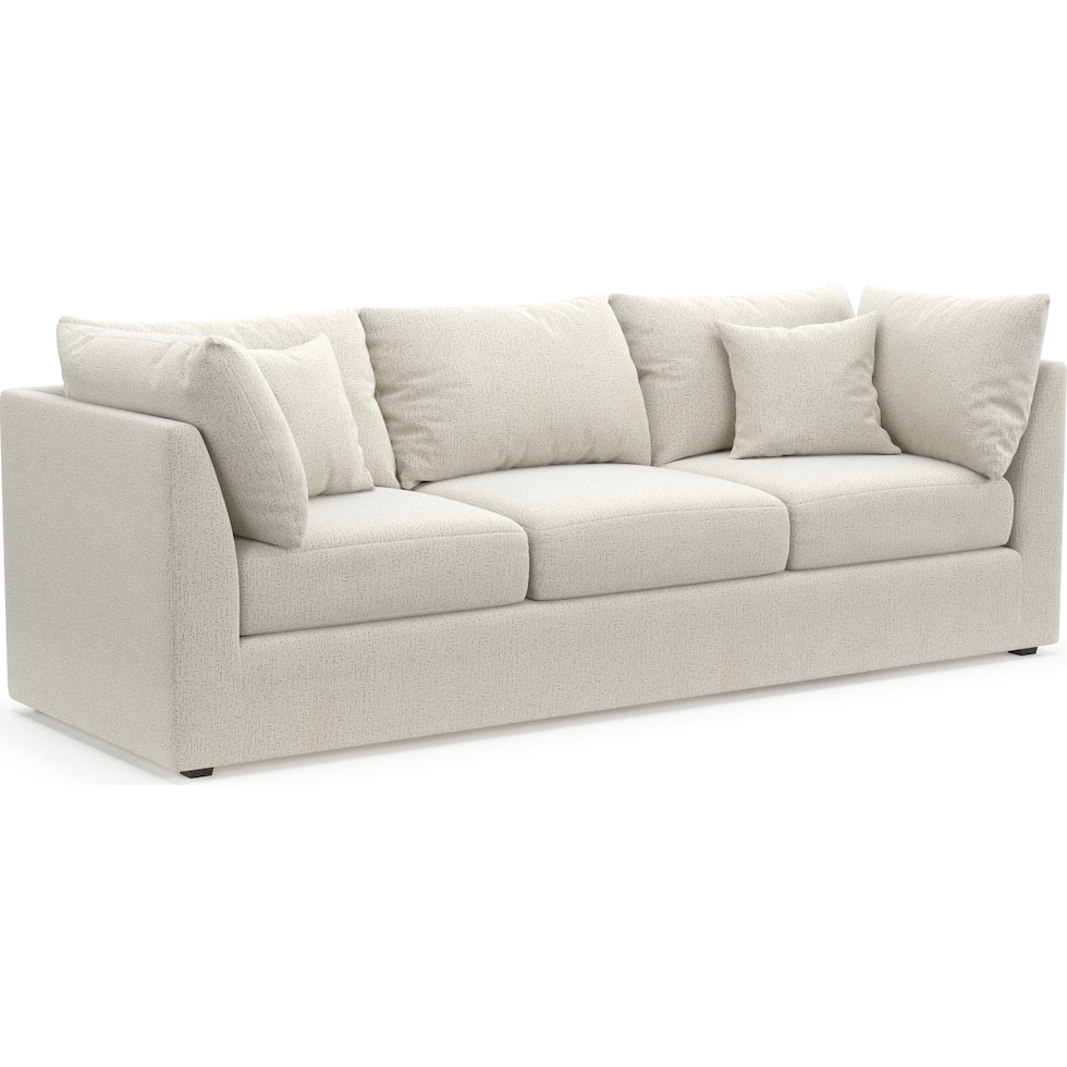 nest white sofa   