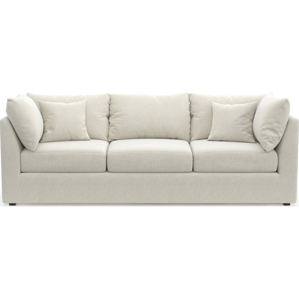 nest white sofa   