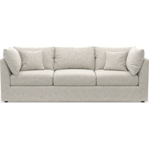nest white sofa   