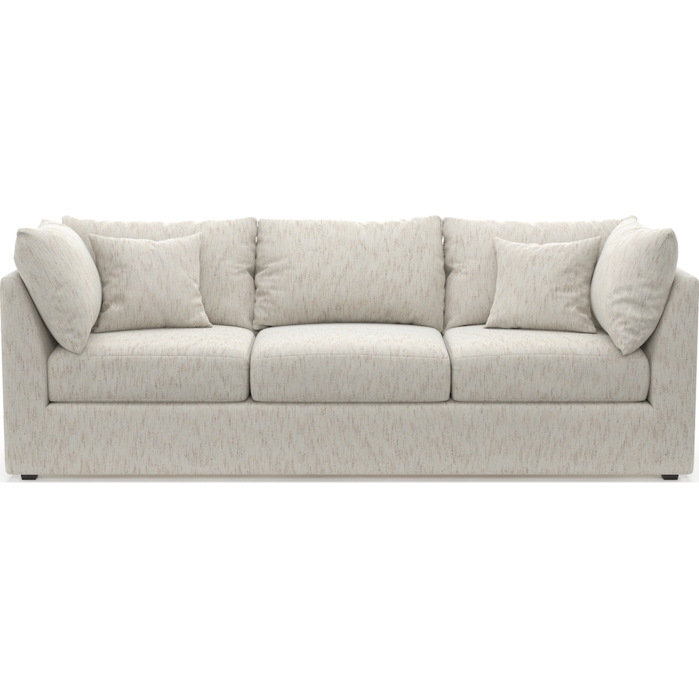 nest white sofa   