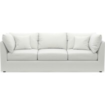 nest white sofa   
