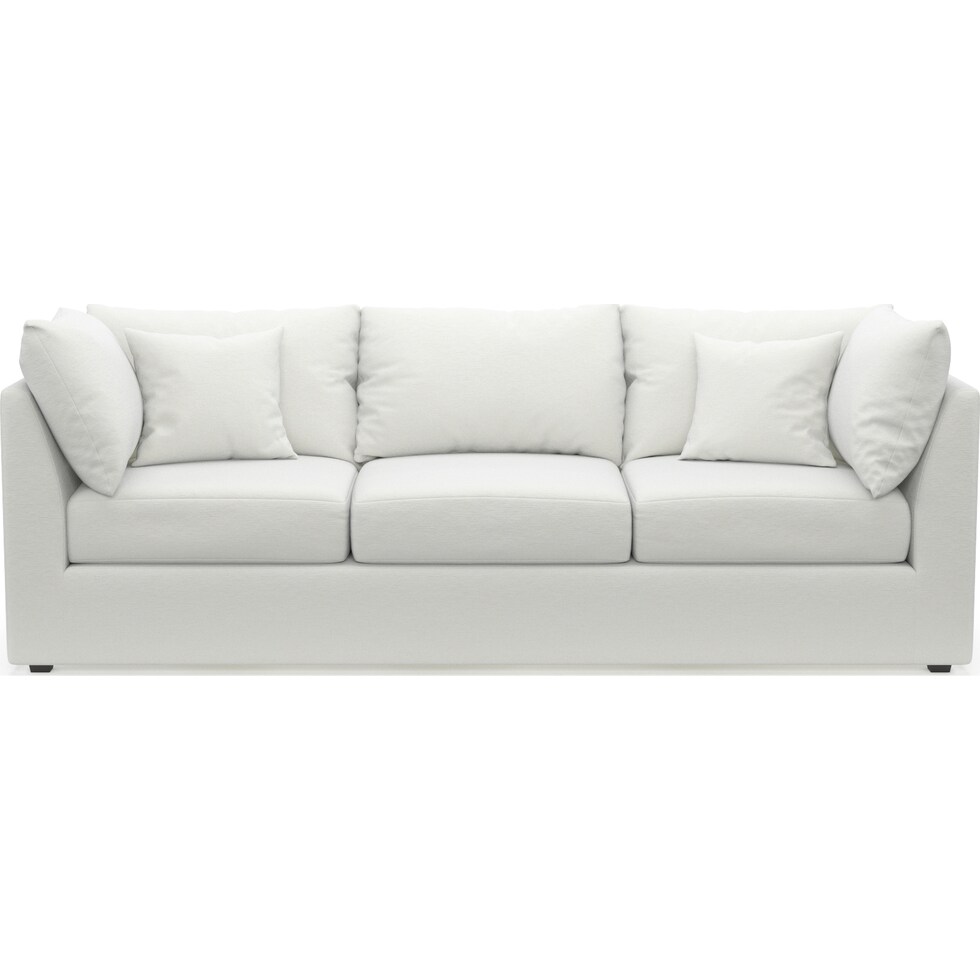 nest white sofa   
