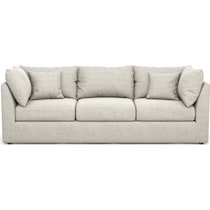 nest white sofa   
