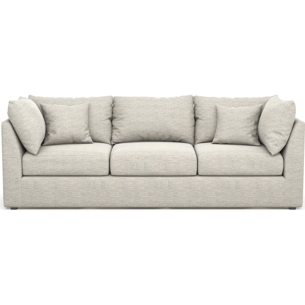 nest white sofa   