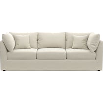 nest white sofa   