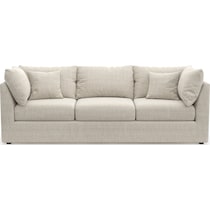 nest white sofa   