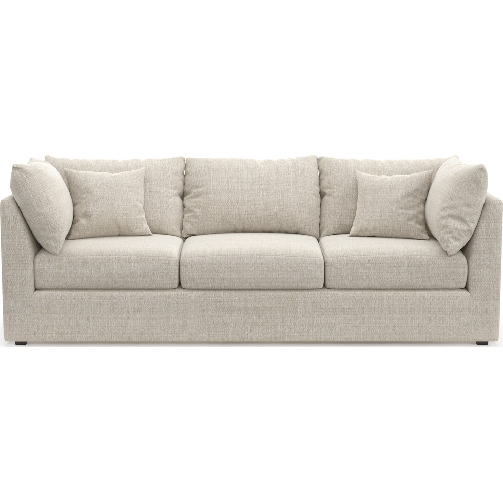 nest white sofa   