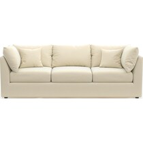 nest white sofa   