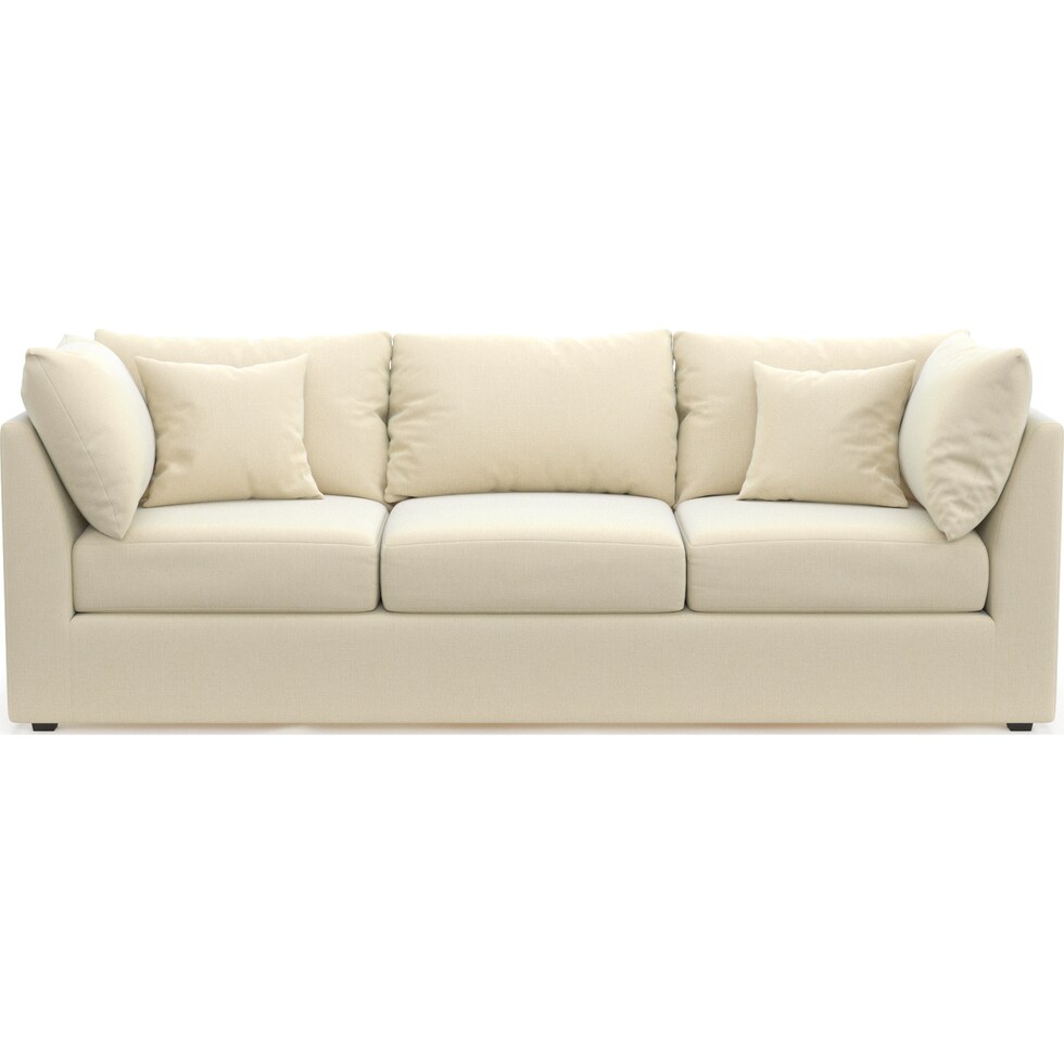 nest white sofa   