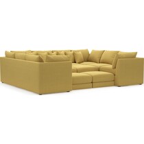 nest yellow sectional   