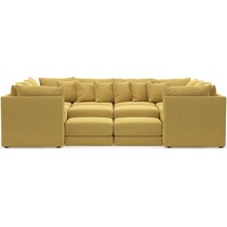 nest yellow sectional   