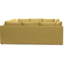 nest yellow sectional   