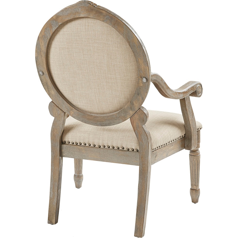 neutral accent chair   