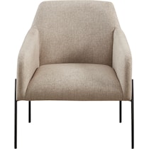 neutral accent chair   