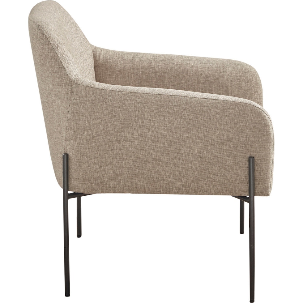 neutral accent chair   