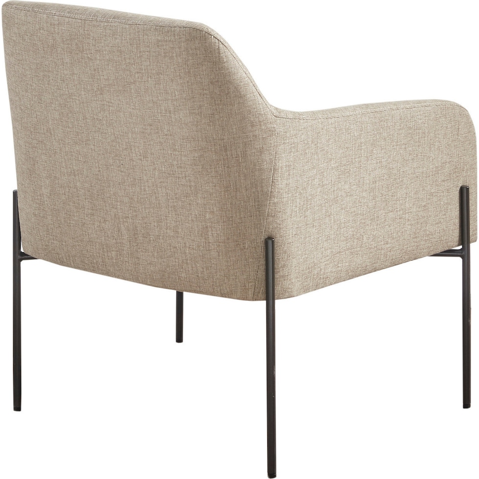 neutral accent chair   