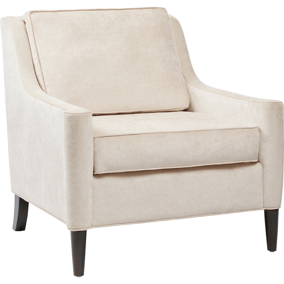 neutral accent chair   