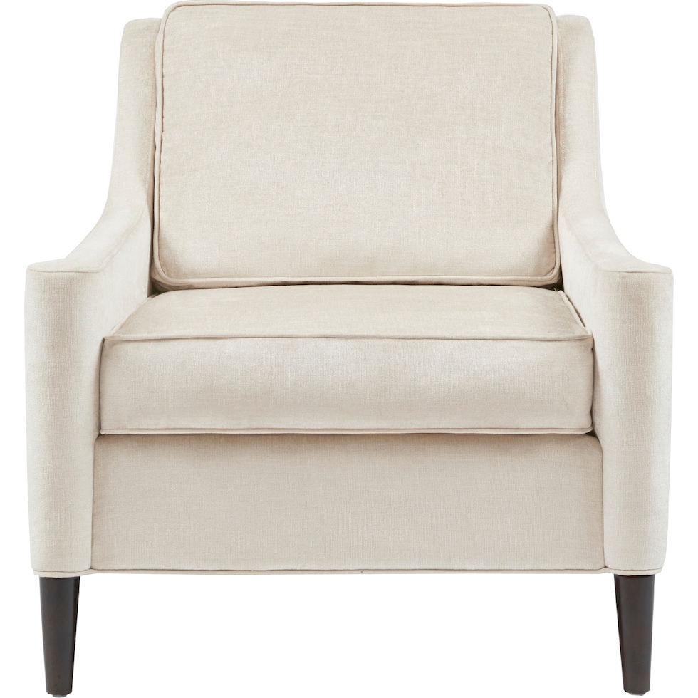 neutral accent chair   