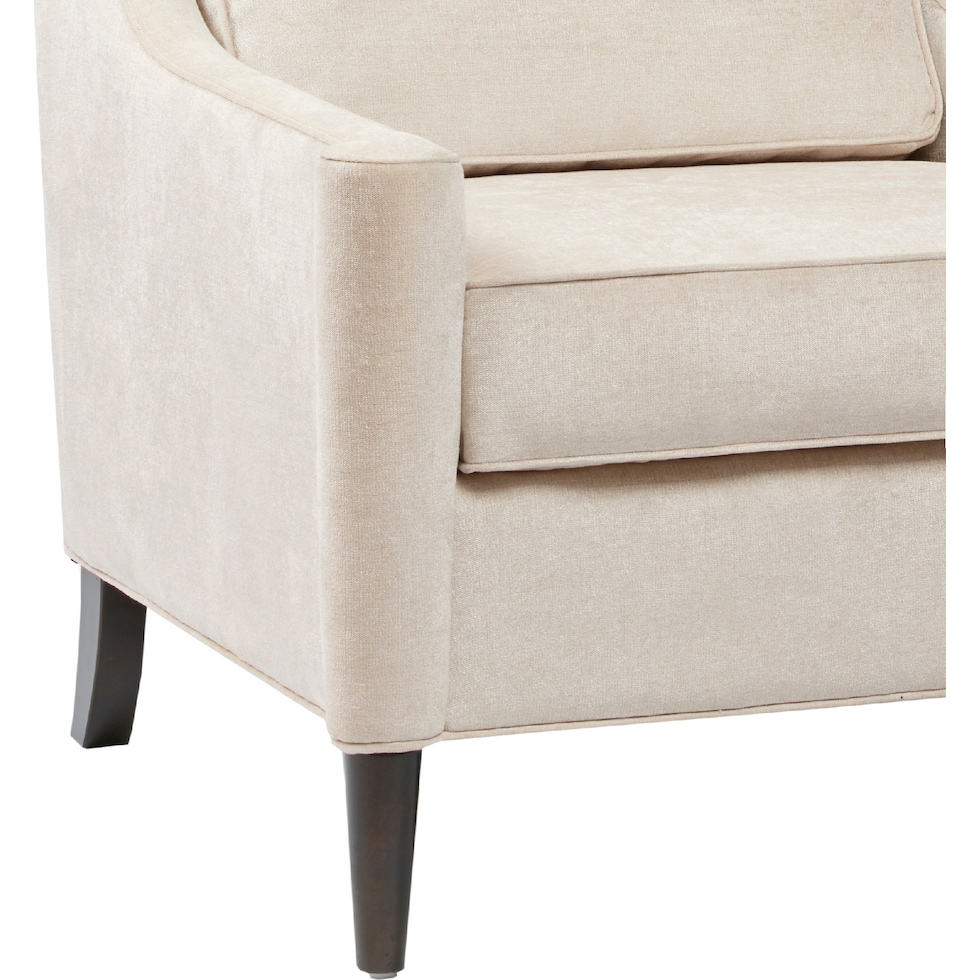 neutral accent chair   