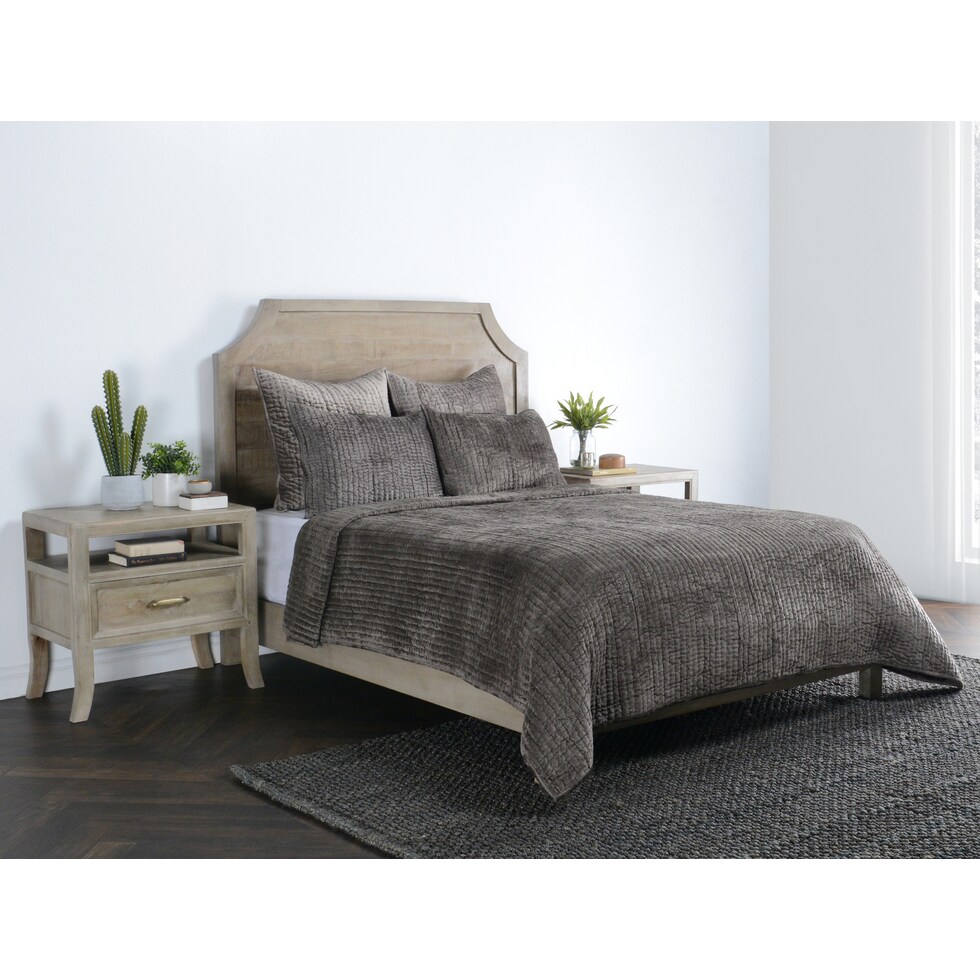 neutral king bedding set   