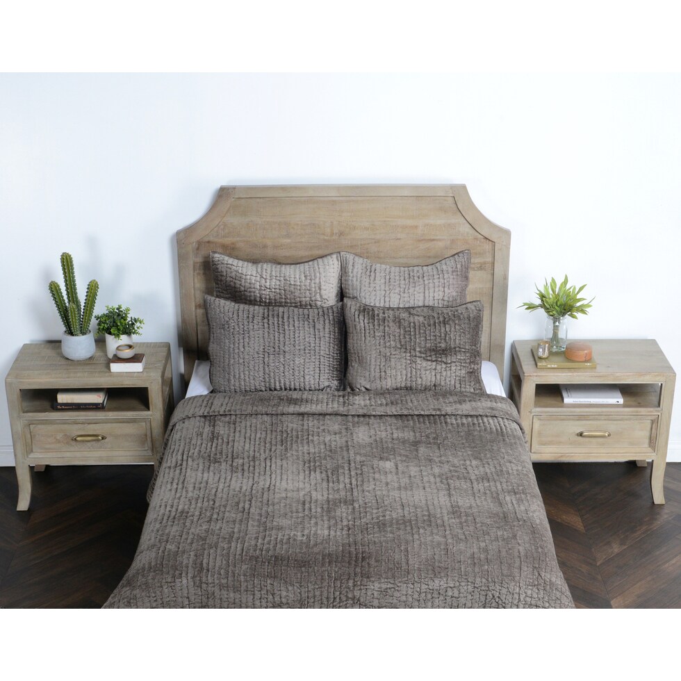 neutral king bedding set   