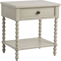 neutral nightstand   