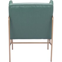 neville green accent chair   