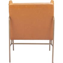 neville light brown accent chair   