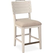 new haven ch white counter height stool   