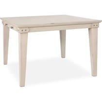 new haven ch white counter height table   