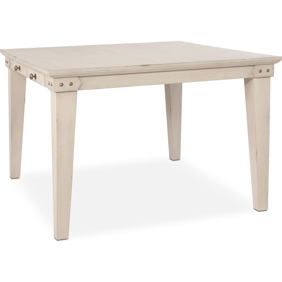 new haven ch white counter height table   