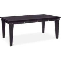 new haven black dining table   