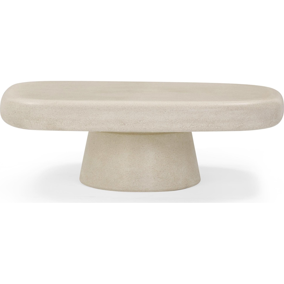 new river neutral coffee table   