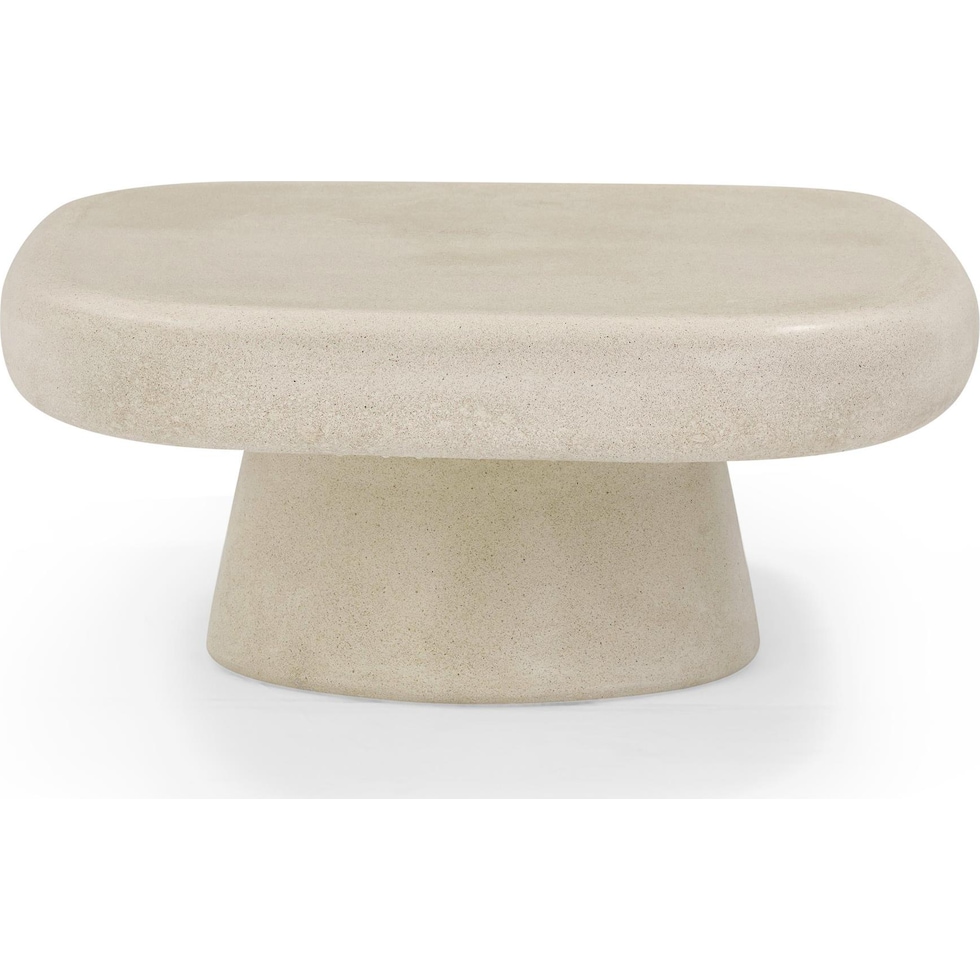 new river neutral coffee table   
