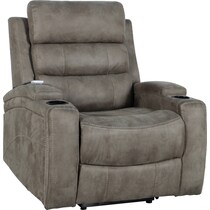newberry gray lift chair   