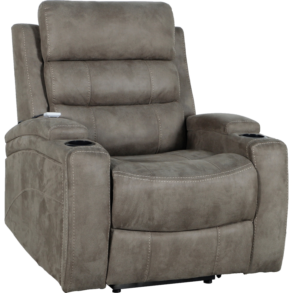 newberry gray lift chair   