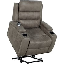 newberry gray lift chair   