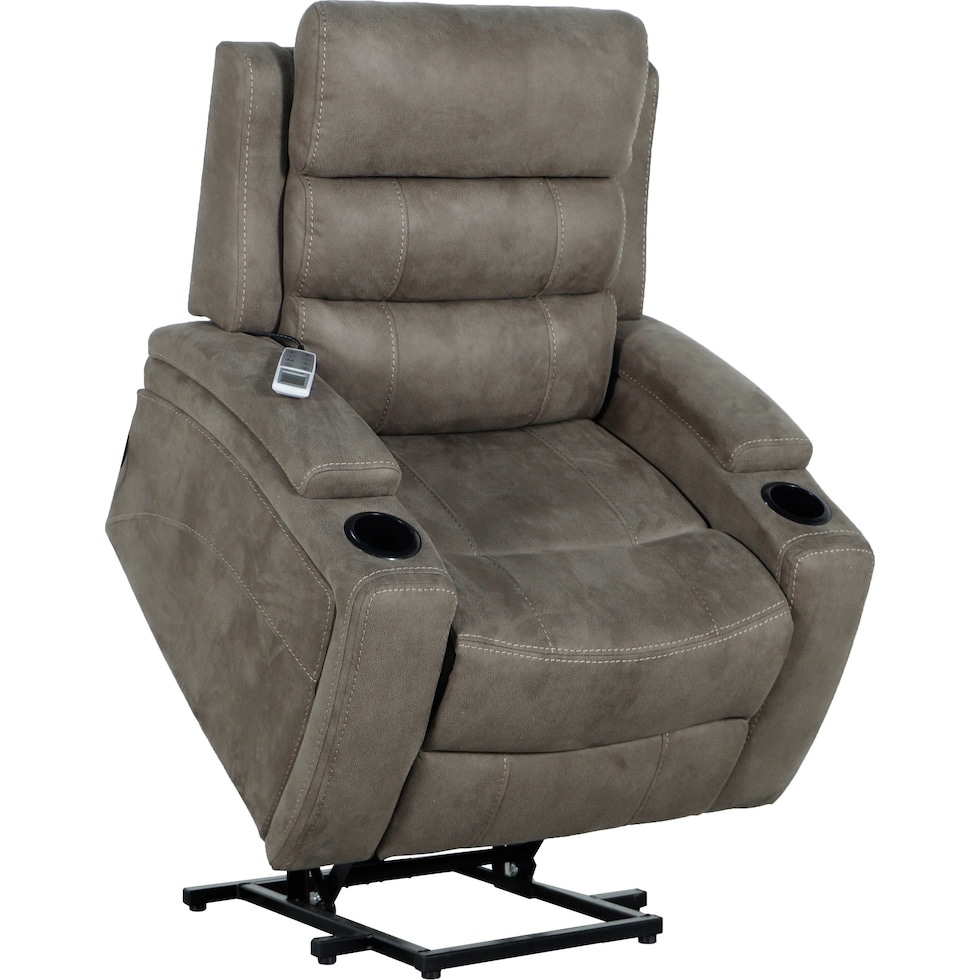 newberry gray lift chair   