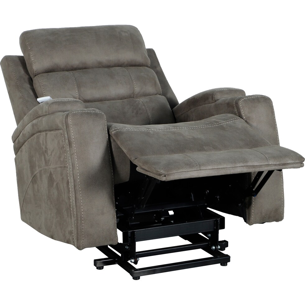 newberry gray lift chair   