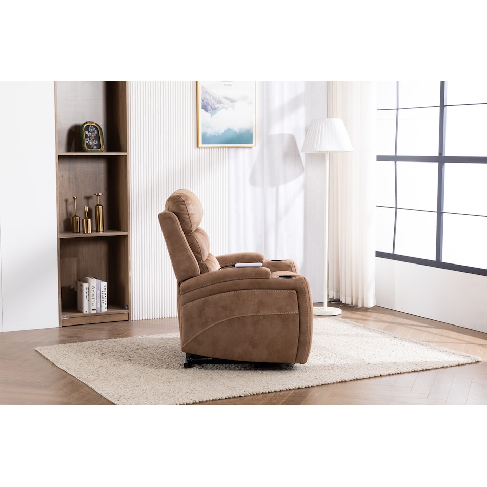 newberry light brown lift chair   